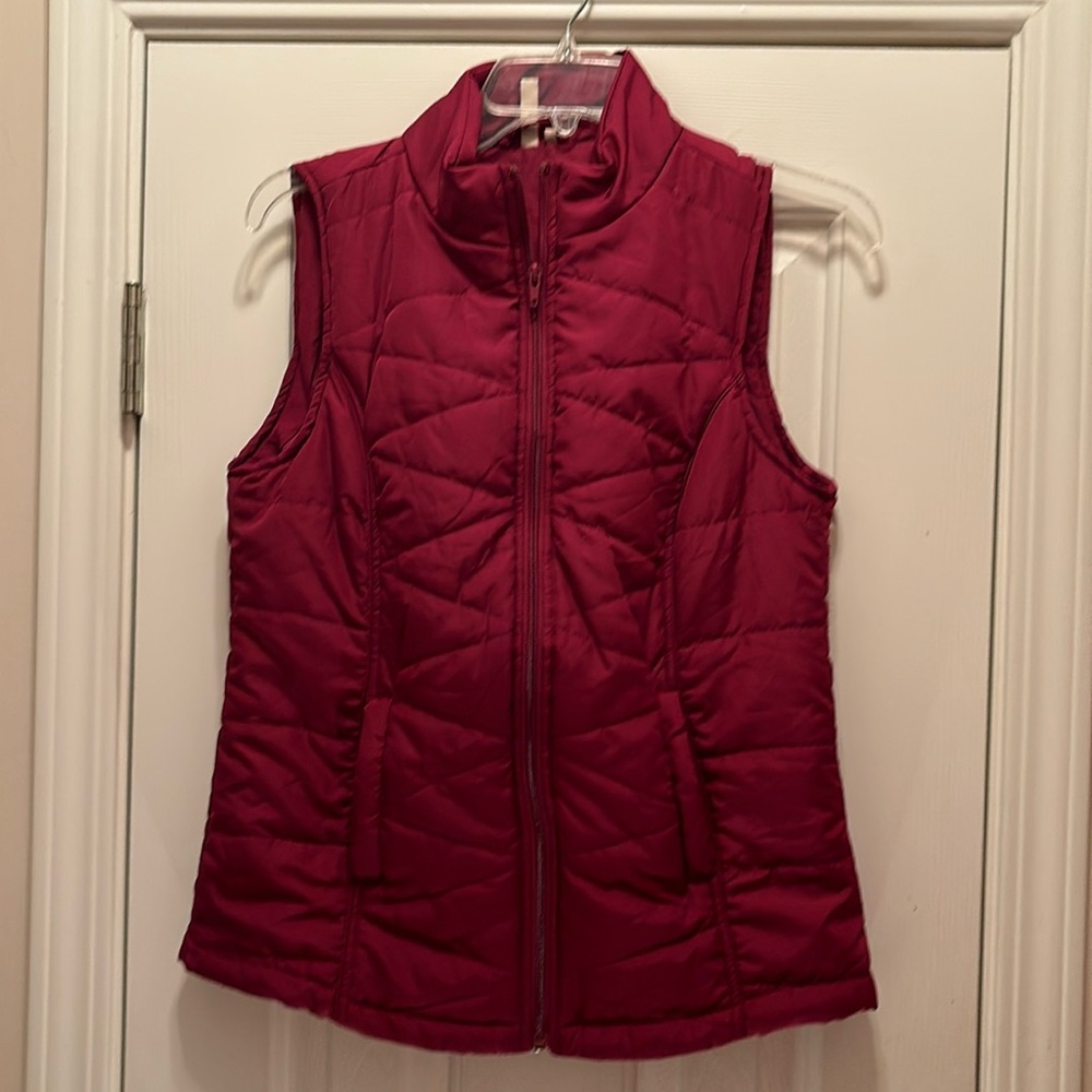 Red Camel puffer vest
